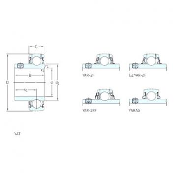 ตลับลูกปืน YAR205-2F SKF