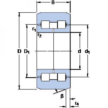 ตลับลูกปืน BCZ-0087 SKF