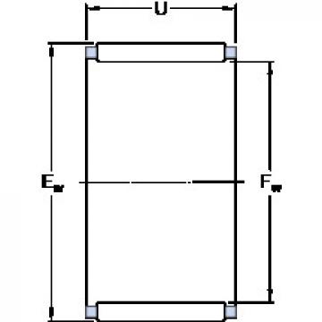 ตลับลูกปืน K 24x30x17 SKF