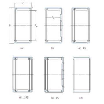 ตลับลูกปืน HK1518RS SKF