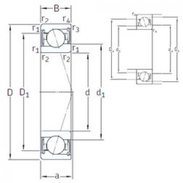 ตลับลูกปืน S71903 CE/P4A SKF