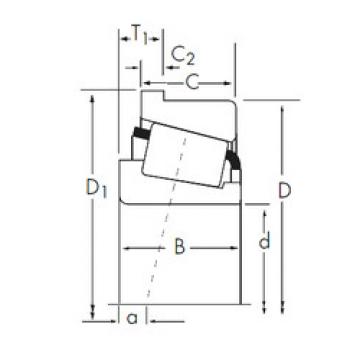 ตลับลูกปืน 41100/41286-B Timken