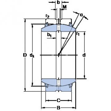 ตลับลูกปืน GE 30 ES-2LS SKF