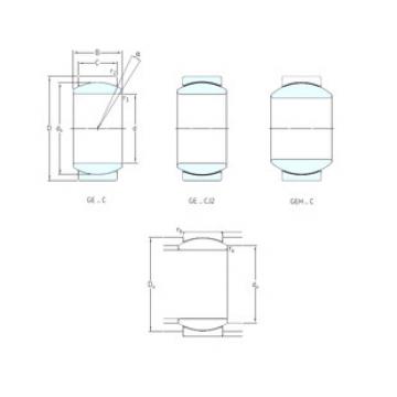 ตลับลูกปืน GE160TXG3A-2LS SKF