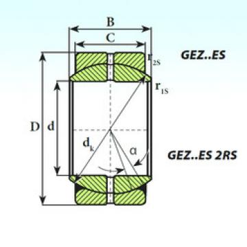 ตลับลูกปืน GEZ 88 ES 2RS ISB