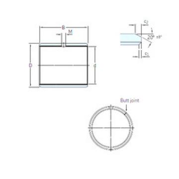 ตลับลูกปืน PCZ 3016 E SKF