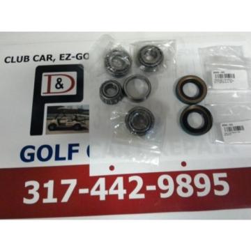 CLUB CAR DS GOLF CART FRONT WHEEL BEARING KIT 4 BEARING 2 SEALS