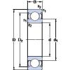 ตลับลูกปืน 6311-2Z/VA201 SKF #1 small image