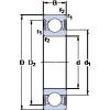 ตลับลูกปืน 6215-2RS1/HC5C3WT SKF