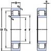 ตลับลูกปืน NU 1007 ECP SKF #1 small image