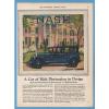 1927 Nash Sedan Vintage Motor Car 7 Bearing Deluxe Light Six 1920s Art Ad #5 small image