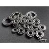 (Black)Rubber Sealed Ball Bearing Set KYOSHO 1:10 TF-6 TOURING CAR 16pcs SDA