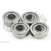 Pack 4 Slot Car Flanged Bearing .125&#034;x .250&#034;inch Hybrid Ceramic ABEC7 Quality P4