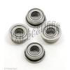 Pack 4 Slot Car Flanged Bearing .125&#034;x .250&#034;inch Hybrid Ceramic ABEC7 Quality P4