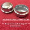 Trailer Hub Caps 2 Bearings Metal Wheel Car Camping Motorbike Boat Builders New