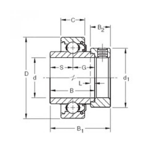 ตลับลูกปืน 1100KL Timken #1 image