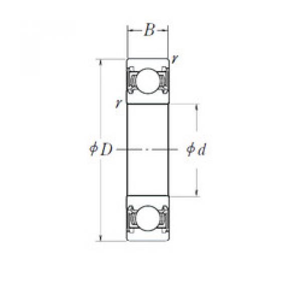 ตลับลูกปืน B16-7-A-1T12C4** NSK #1 image