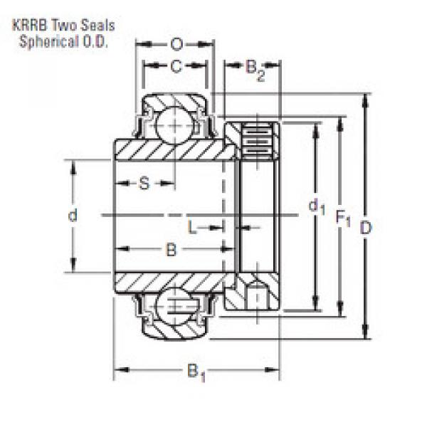 ตลับลูกปืน 1207KRRB Timken #1 image