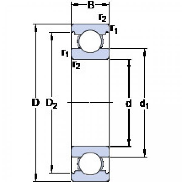 ตลับลูกปืน 6311 M SKF #1 image