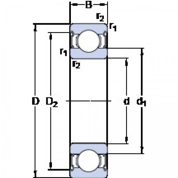 ตลับลูกปืน 6213-2Z SKF #1 image