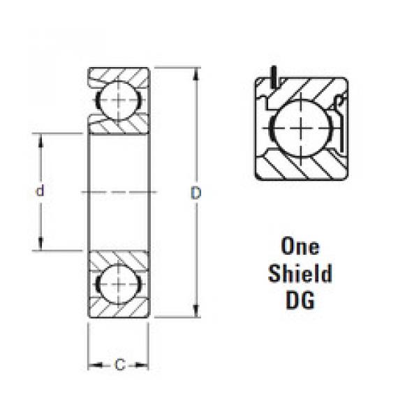 ตลับลูกปืน 208WDG Timken #1 image