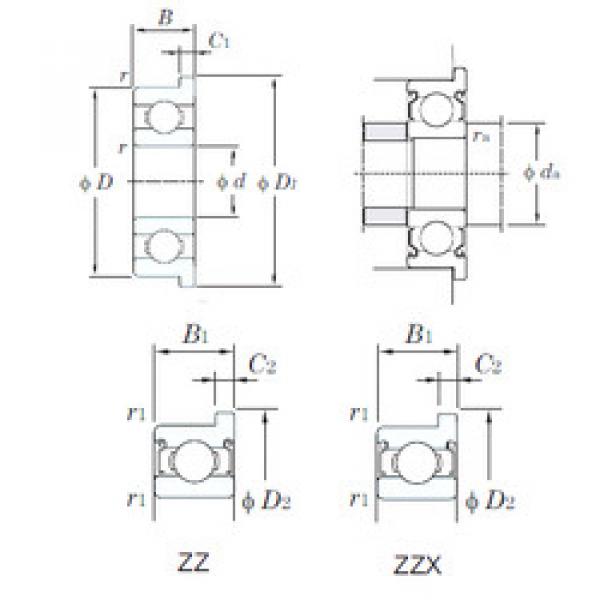 ตลับลูกปืน WF602ZZ KOYO #1 image