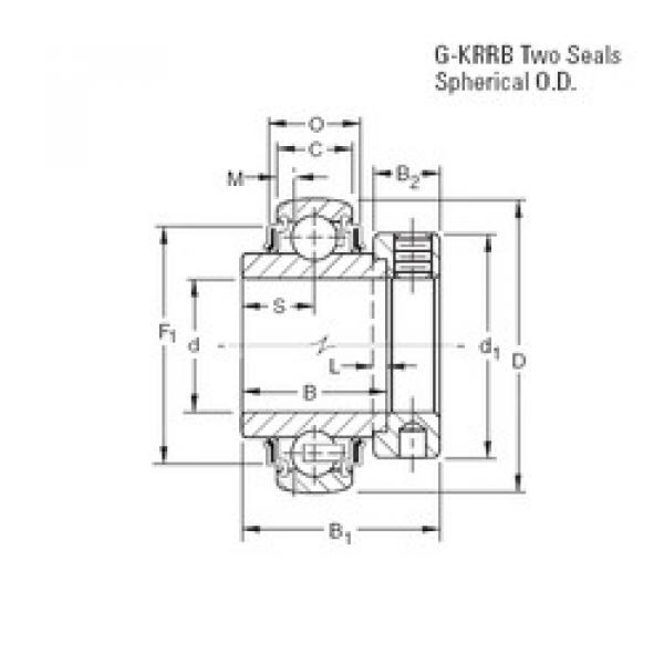 ตลับลูกปืน G1201KRRB Timken #1 image