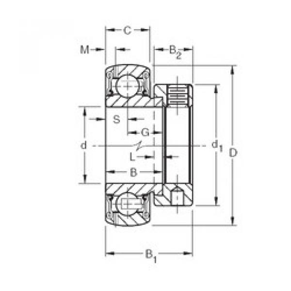 ตลับลูกปืน GRA106RRB Timken #1 image