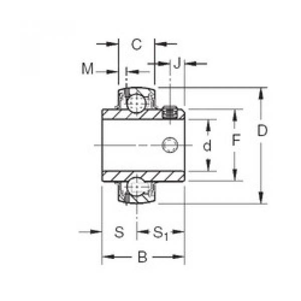 ตลับลูกปืน GYE70KRRB Timken #1 image