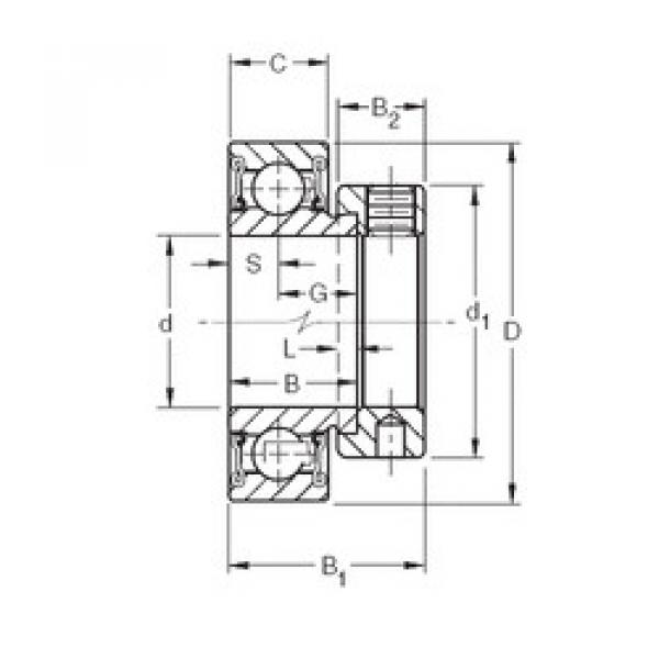 ตลับลูกปืน RA101RR Timken #1 image