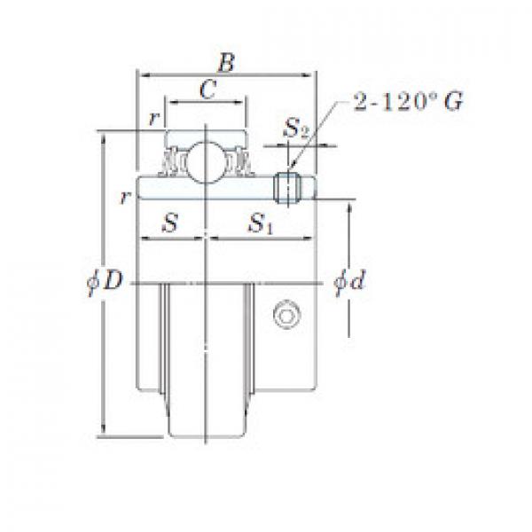 ตลับลูกปืน RB203 KOYO #1 image