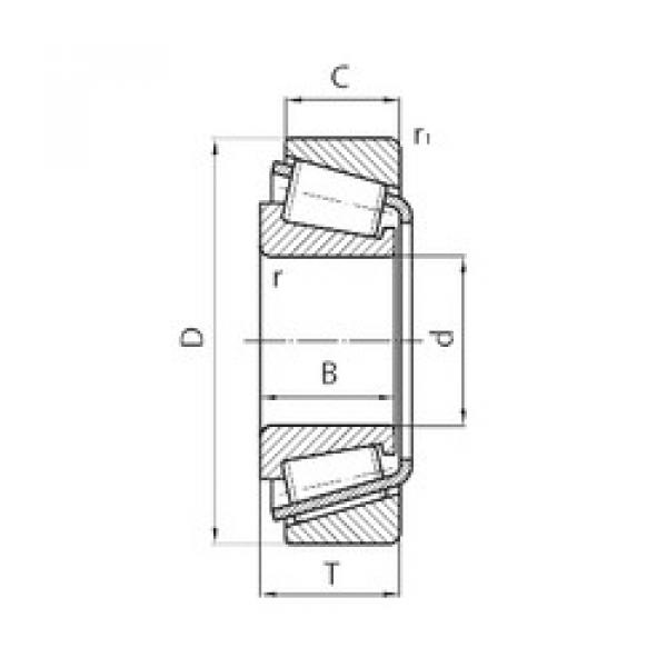 ตลับลูกปืน NP005797-99401 Timken #1 image