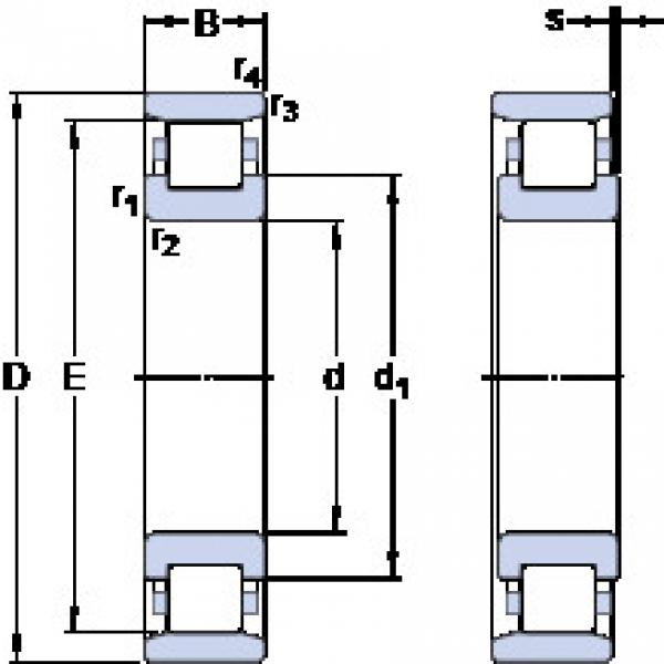 ตลับลูกปืน CRM 24 A SKF #1 image