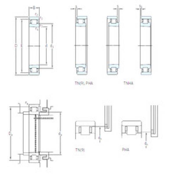 ตลับลูกปืน N 1010 KTN/SP SKF #1 image