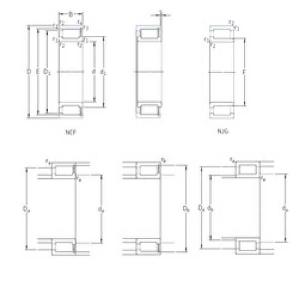 ตลับลูกปืน NCF3028CV SKF #1 image