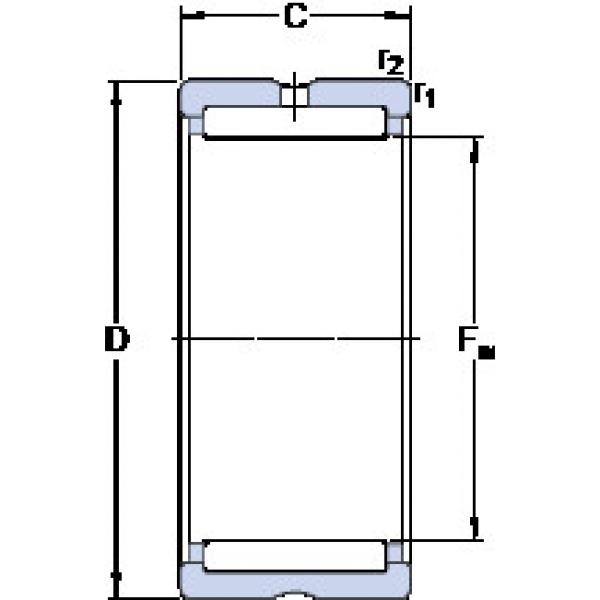 ตลับลูกปืน NK 110/40 SKF #1 image