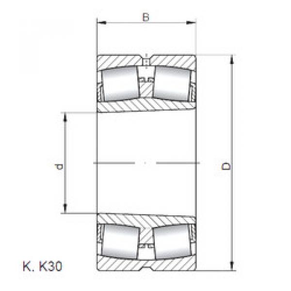 ตลับลูกปืน 22322 KW33 ISO #1 image