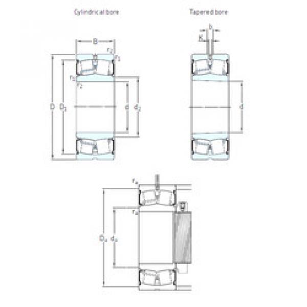 ตลับลูกปืน 23030-2CS5/VT143 SKF #1 image