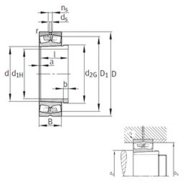 ตลับลูกปืน 230/530-B-K-MB+AH30/530A FAG #1 image