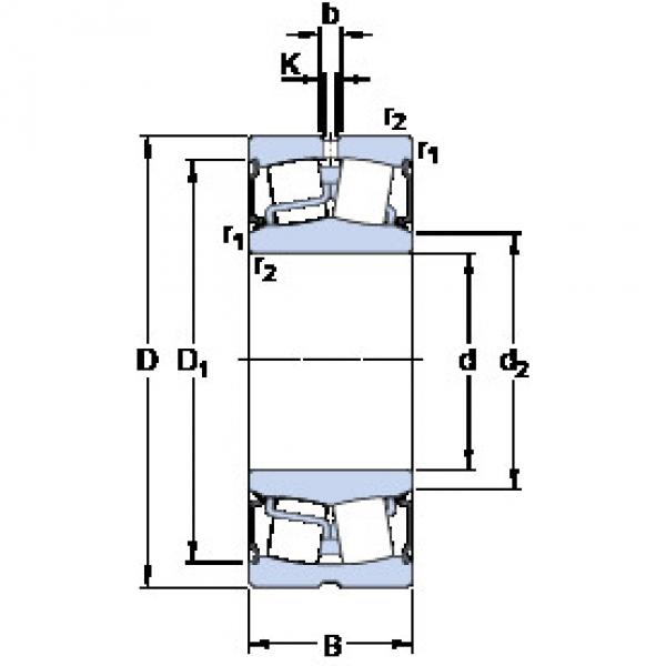 ตลับลูกปืน BS2-2315-2RS/VT143 SKF #1 image