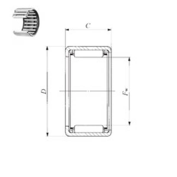 ตลับลูกปืน BA 1110 Z IKO #1 image