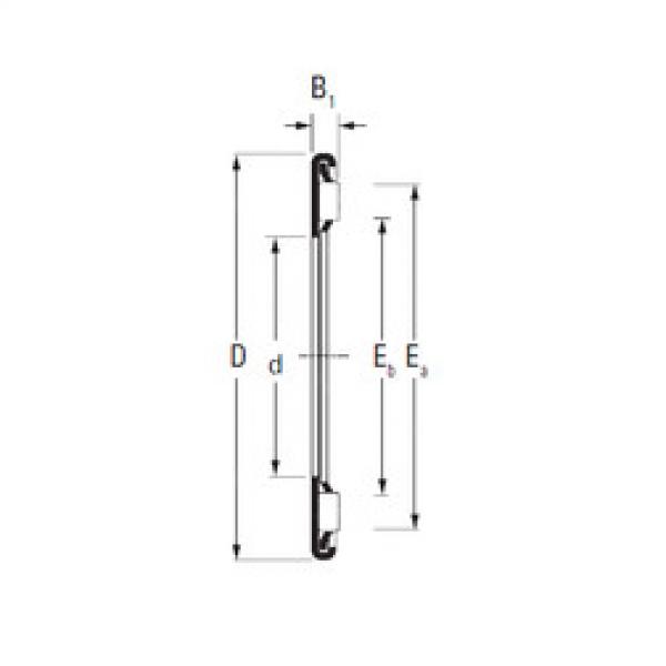 ตลับลูกปืน AX 6 14 Timken #1 image