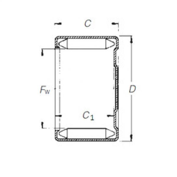 ตลับลูกปืน DLF 10 12 Timken #1 image