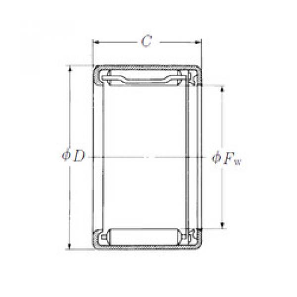 ตลับลูกปืน FJT-2218 NSK #1 image