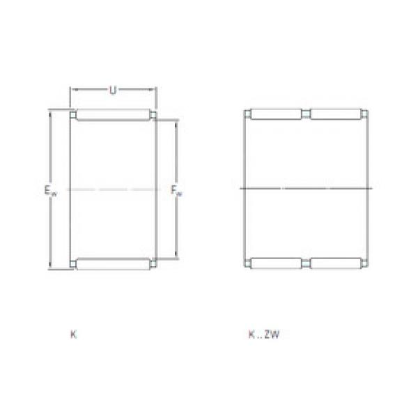 ตลับลูกปืน K10x13x10TN SKF #1 image