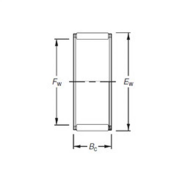 ตลับลูกปืน K10X16X12F Timken #1 image