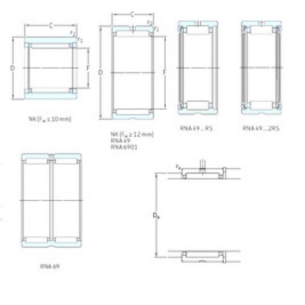 ตลับลูกปืน NK65/25 SKF #1 image