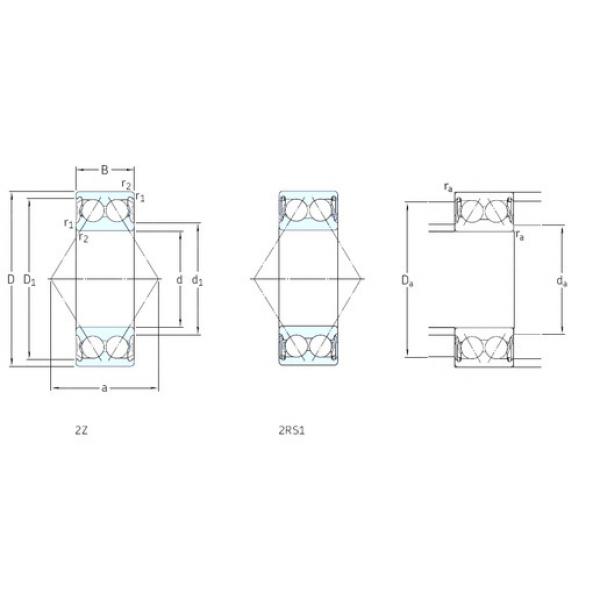 ตลับลูกปืน 3303A-2RS1 SKF #1 image