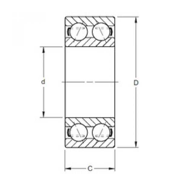 ตลับลูกปืน 5205K Timken #1 image