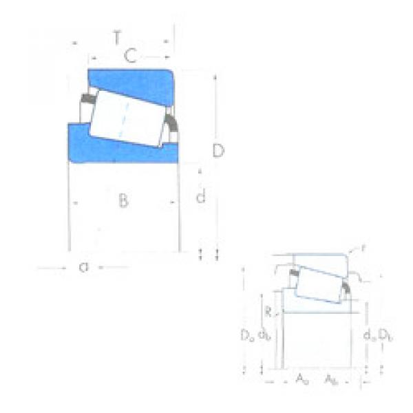 ตลับลูกปืน LM11749/LM11710 Timken #1 image